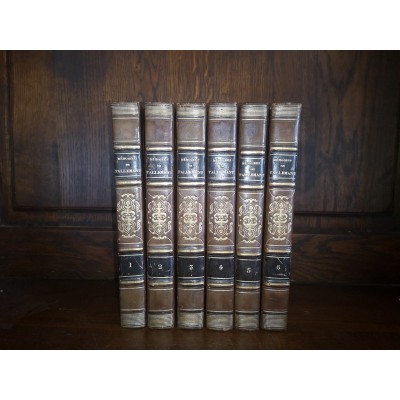 Les historiettes de Tallemant des Réaux Mémoires par Monmerqué, De chateaugiron et Taschereau 6 Tomes Edition originale
