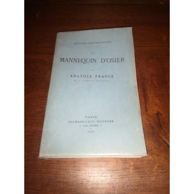 Le mannequin d'osier par Anatole France