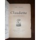 Claudette Contes et Propos Rustiques par andré Theuriet Edition dédicacée pour paul Hervieu célèbre Romancier Français