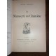 Le Manuscrit du Chanoine par andré Theuriet Edition dédicacée pour paul Hervieu célèbre Romancier Français