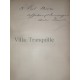 Villa tranquille par andré Theuriet Edition dédicacée à paul Hervieu célèbre Romancier Français