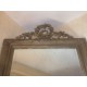 Miroir en bois doré Epoque Napoléon III à décor Rocaille