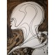 Lithographie authentique ou estampe par Massada ou Raymond Moretti Art abstrait