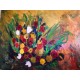 Huile sur toile Bouquet de fleurs