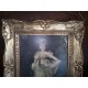 Portrait de Miss Murray par thomas Lawrence Huile sur toile sans cadre ancien reproduction