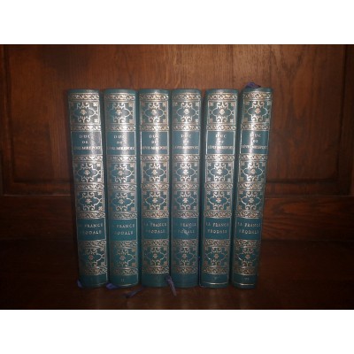 La France Féodale 987-1515 par le Duc de Lévis Mirepoix 6 Tomes Complet
