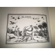 Fables de La Fontaine avec Les figures d'Oudry parues dans l'édition Dessaint et Saillant de 1755 4 Tomes Complet