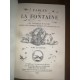 Fables de La Fontaine avec Les figures d'Oudry parues dans l'édition Dessaint et Saillant de 1755 4 Tomes Complet