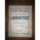 Textes officiels des contrats d'Armistice franco-allemand et franco-italien Paris 1940