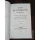 Cours de littérature dramatique, ou de l'usage des passions dans le drame par M. Saint-mMarc girardin 2 tomes