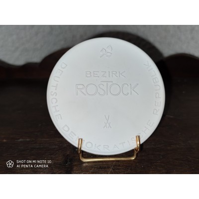 Médaille Deutsche Demokratische Republik Bezirk Rostock RDA Meussen