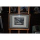Lithographie par Roger Marage Epreuve d'Artiste 1951 Signée Paysage de Montagne