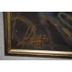 Huile sur toile Signée en BAS à GAUCHE et datée 1993 Arlequin pensif et mélancolique
