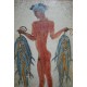 Agora santorini Fresco of the fisherman 1500 BC Platre