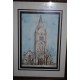 Gravure couleur par yves Ducourtioux Herzeele Eglise N°59508