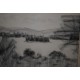 Dessin au fusain par marcel Boussand Paysage