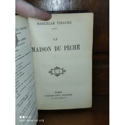 La maison du pêché par marcelle Tinayre