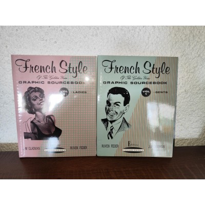 French style par j-m glasman et ruven feder Graphic Sourcebook Gents et Ladies 2 Vols