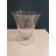 Magnifique Vase en cristal de Baccarat Modèle Michel Ange ancien