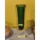 Vase soliflore sommerso Murano de forme tronconique Vert et jaune