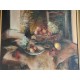 Huile sur toile nature morte par alain Delsalle (1943)