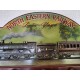 Porte manteau country corner Train Locomotive North eastern Railway London Glasgow