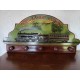 Porte manteau country corner Train Locomotive North eastern Railway London Glasgow