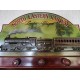 Porte manteau country corner Train Locomotive North eastern Railway London Glasgow