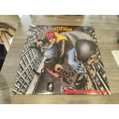 Vinyle Girlschool demolition 1980