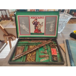 Boîte de Meccano de 1916 Engineering in miniature 1 avec manuel d'instructions