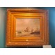 Marine magnifiquement encadrée par andré Maglione XIXème siècle