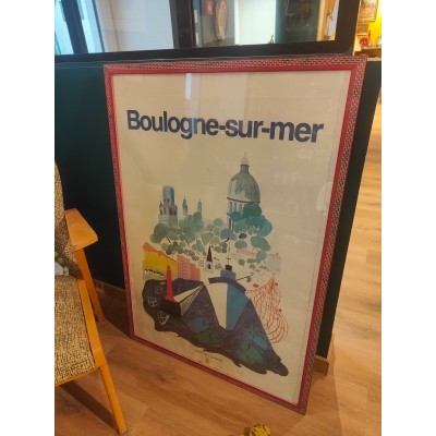 Affiche Boulogne sur Mer par françoise level