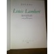 Par Balzac, Louis Lambert