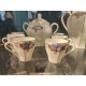 Service à café en porcelaine de Limoges Modèle unique Art déco