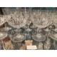 Ensemble de 24 Verres en cristal Baccarat modèle Casino