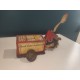 Jouet mécanique à friction Triporteur Mont blanc Punch ancien Vers 1960