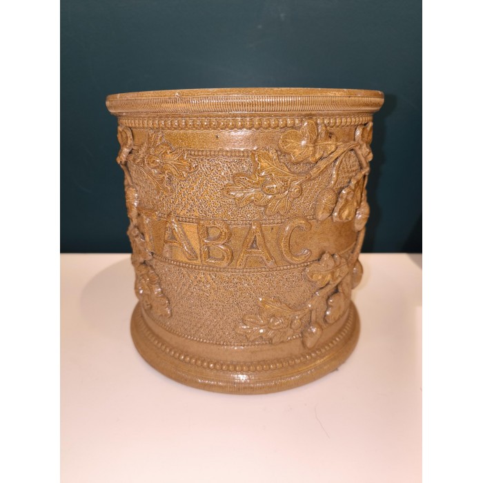 Pot à priser en grès du Beauvaisis XIXème siècle