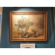 Huile surtoile nature morte ancienne signée