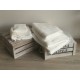 Serviettes, drap douche, drap bain et serviettes invité coton