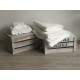 Serviettes, drap douche, drap bain et serviettes invité coton