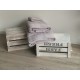 Serviettes, drap douche, drap bain et serviettes invité coton