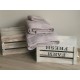 Serviettes, drap douche, drap bain et serviettes invité coton