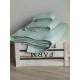 Serviettes, drap douche, drap bain et serviettes invité coton