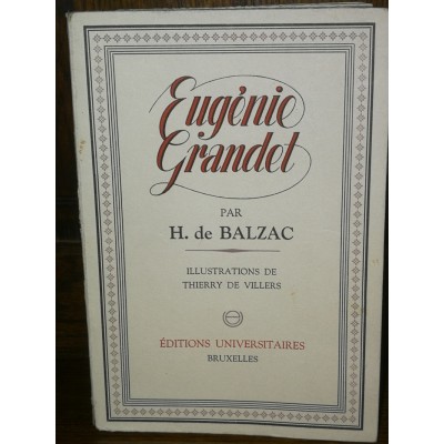 Par Honoré de Balzac, Eugénie Grandet