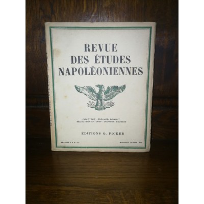 Revues des études napoléoniennes Mensuel
