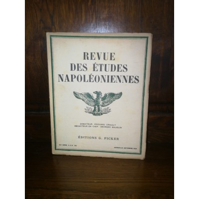 Revue des études napoléoniennes
