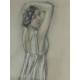 FEMME QUI DANSE ET EXPRESSIONS PAR MAURICE DENIS (DESSIN)