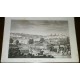 GRAVURE ANCIENNE NAPOLEON BATAILLE DE DRESDE