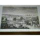 GRAVURE ANCIENNE NAPOLEON BATAILLE DE DRESDE