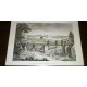 GRAVURE ANCIENNE NAPOLEON BATAILLE DE LUTZEN